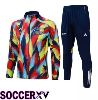 Arsenal kit Training Jacket Suit Red Yellow 2025/2026