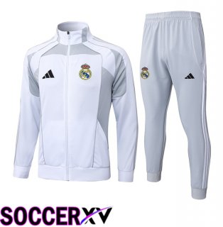 Real Madrid kit Training Jacket Suit White 2025/2026