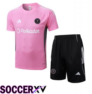 Inter Miami CF kit Training T Shirt + Shorts Pink 2025/2026