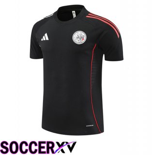 AFC Ajax Training T Shirt Black 2025/2026