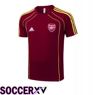 Arsenal Training T Shirt Red 2025/2026