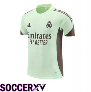 Real Madrid Training T Shirt Green 2025/2026