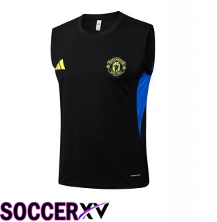 Manchester United Gilet Soccer Black 2025/2026