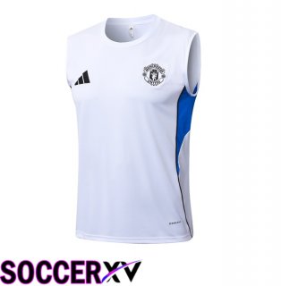 Manchester United Gilet Soccer White 2025/2026