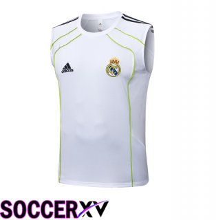 Real Madrid Gilet Soccer White 2025/2026