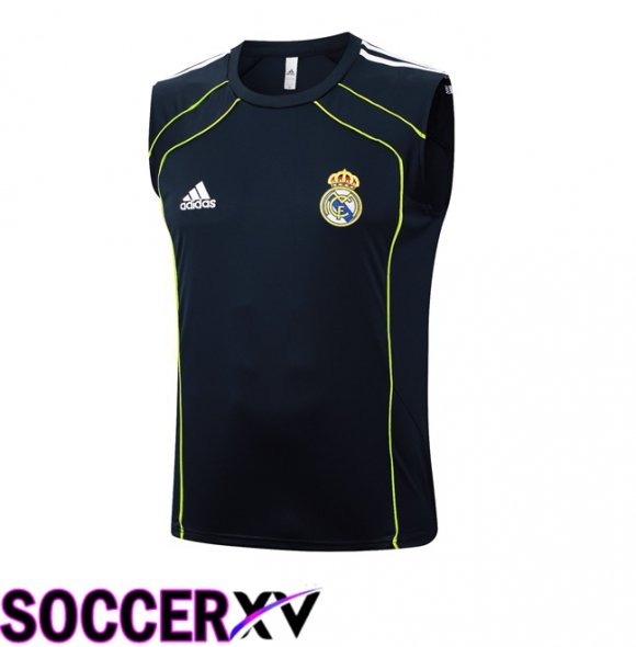 Real Madrid Gilet Soccer Blue Royal 2025/2026