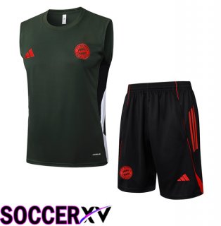 Bayern Munich Gilet Soccer + Shorts Green 2025/2026