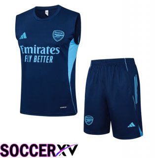 Arsenal Gilet Soccer + Shorts Blue Royal 2025/2026