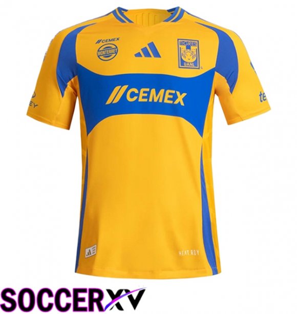 Tigres UANL Home Soccer Jersey 2024/2025