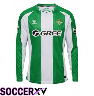 Real Betis Long sleeve Home Soccer Jersey 2025 2026