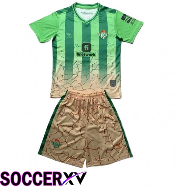 Real Betis Kids Soccer Jersey Special Edition Green 2024/2025