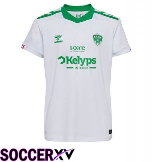 AS St Etienne Away Soccer Jersey White 2024/2025