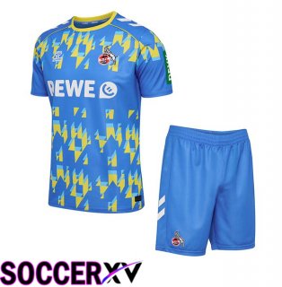 FC Koln Kids Away Soccer Jersey Blue 2025/2026