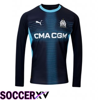 Marseille OM Long sleeve Away Soccer Jersey2025 2026