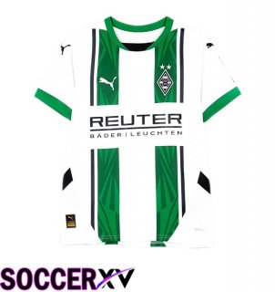 Monchengladbach Home Soccer Jersey White 2024/2025