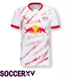 RB Leipzig Home Soccer Jersey White 2024/2025