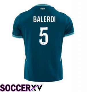 Marseille OM (BALERDI 5) Away Soccer Jersey Blue 2024/2025