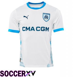 Marseille OM Home Soccer Jersey White 2024/2025