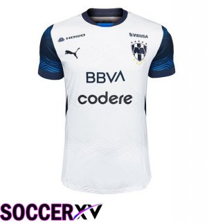 CF Monterrey Away Soccer Jersey White 2024/2025