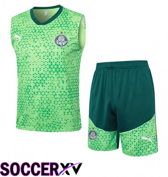 Palmeiras Soccer Vest + Shorts Green 2024/2025