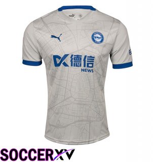 Deportivo Alaves Away Soccer Jersey Grey 2024/2025