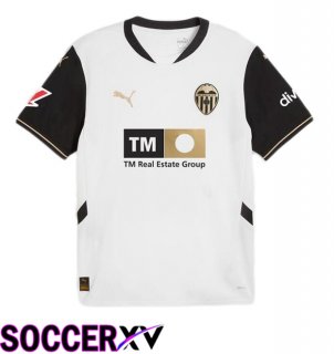 Valencia CF Home Soccer Jersey White 2024/2025