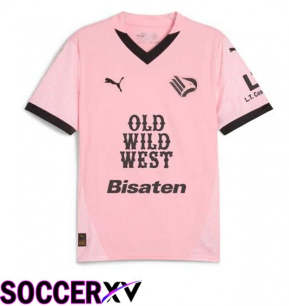 Palerme FC Home Soccer Jersey Pink 2024/2025