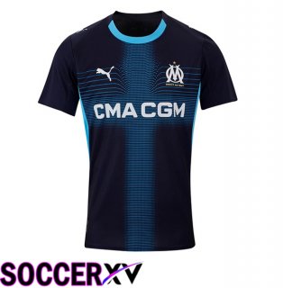 Marseille OM Away Soccer Jersey Blue Royal 2025/2026