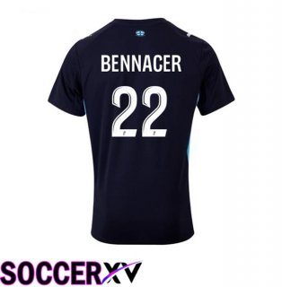 Marseille OM (BENNACER 22) Away Soccer Jersey Blue Royal 2025/2026