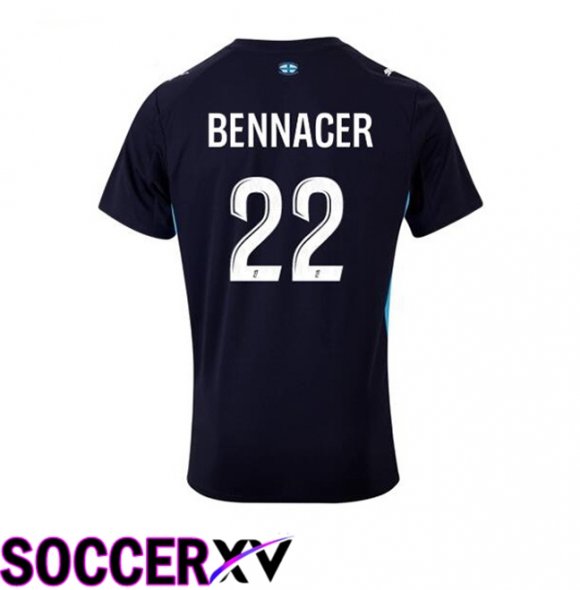 Marseille OM (BENNACER 22) Away Soccer Jersey Blue Royal 2025/2026