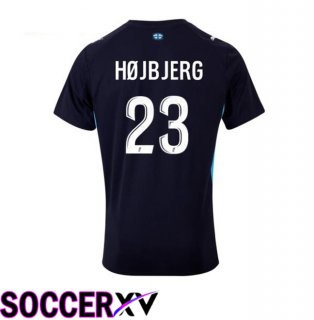 Marseille OM (HØJBJERG 23) Away Soccer Jersey Blue Royal 2025/2026