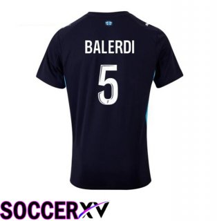 Marseille OM (BALERDI 5) Away Soccer Jersey Blue Royal 2025/2026
