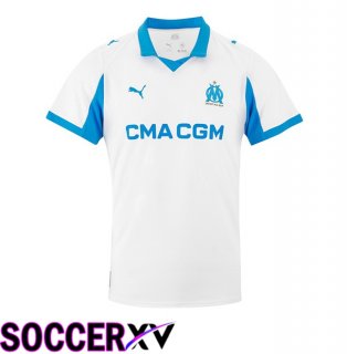 Marseille OM Home Soccer Jersey White 2025/2026