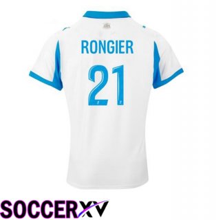 Marseille OM (RONGIER 21) Home Soccer Jersey White 2025/2026