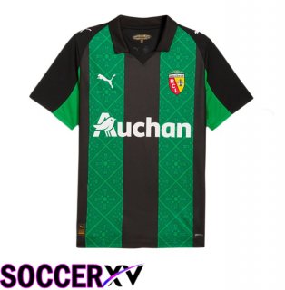 RC Lens Away Soccer Jersey Green 2025/2026