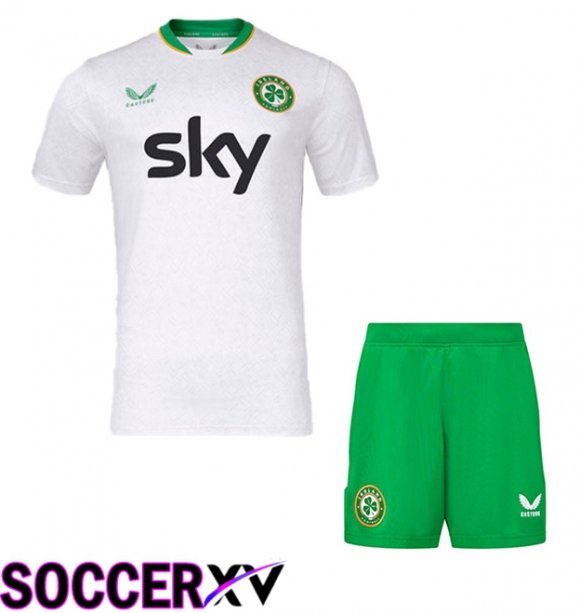 Ireland Kids Away New Soccer Jersey 2024/2025