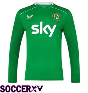 Ireland Long sleeve Home New Soccer Jersey 2024/2025