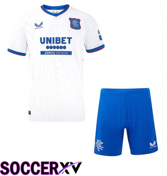 Rangers FC Kids Away New Soccer Jersey 2024/2025