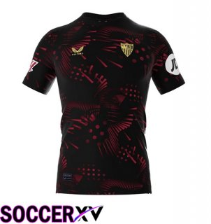 Sevilla FC Third Soccer Jersey Black 2024/2025