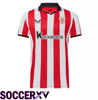 Athletic Club Home Soccer Jersey Red White 2025/2026