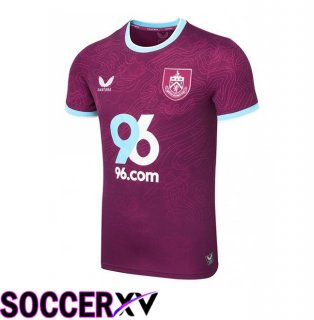 Burnley Home Soccer Jersey Purple 2025/2026