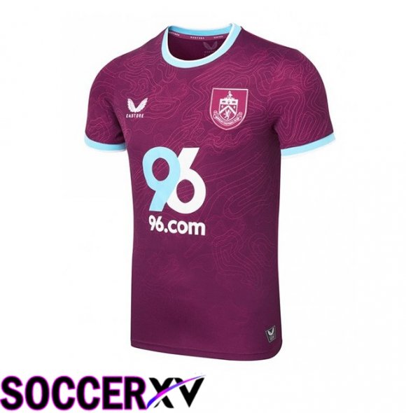 Burnley Home Soccer Jersey Purple 2025/2026