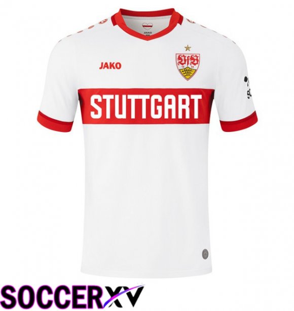 VfB Stuttgart Home Soccer Jersey White 2024/2025