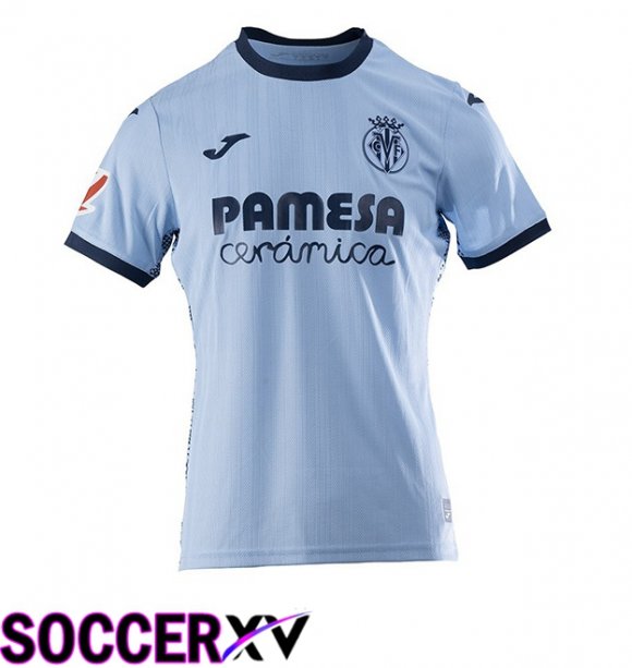 Villarreal Away Soccer Jersey Blue 2024/2025