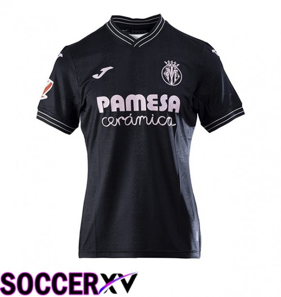 Villarreal Third Soccer Jersey Black 2024/2025