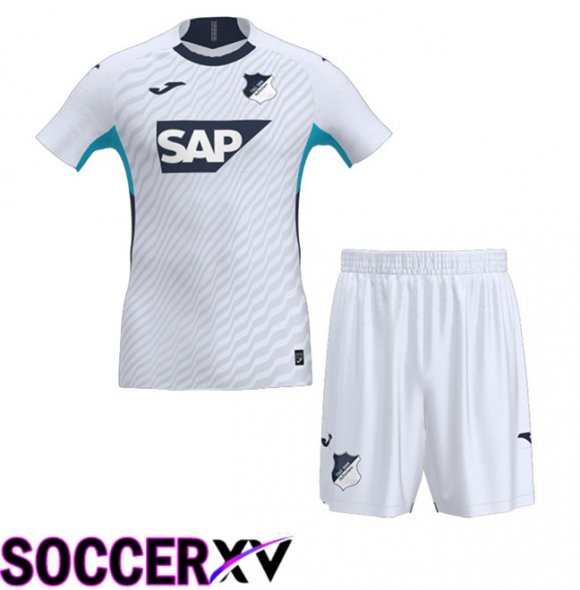 TSG Hoffenheim Kids Third Soccer Jersey White 2025/2026
