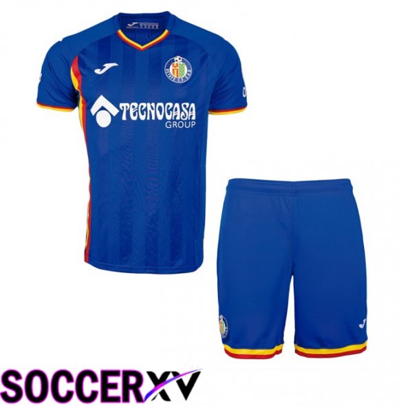 Getafe CF Kids Home Soccer Jersey Blue 2025/2026