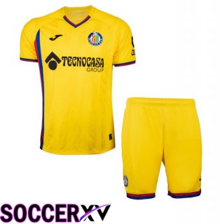 Getafe CF Kids Third Soccer Jersey Yellow 2025/2026