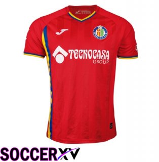 Getafe CF Away Soccer Jersey Red 2025/2026