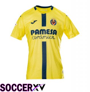 Villarreal Home Soccer Jersey Yellow 2025/2026